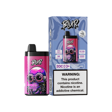 Blur 20K Dual Flavour Strawberry Raspberry Cherry / Peach Berry