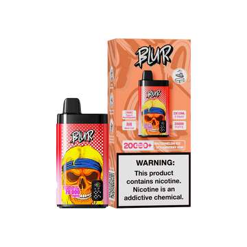 Blur 20K Dual Flavour Watermelon Ice / Strawberry kiwi