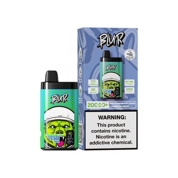 Blur 20K Dual Flavour Kiwi Passionfruit Guava / Caribbean Crush