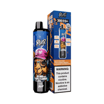 Blur 30K 3X Flavour WHITE PEACH RAZZ Peachy Mango