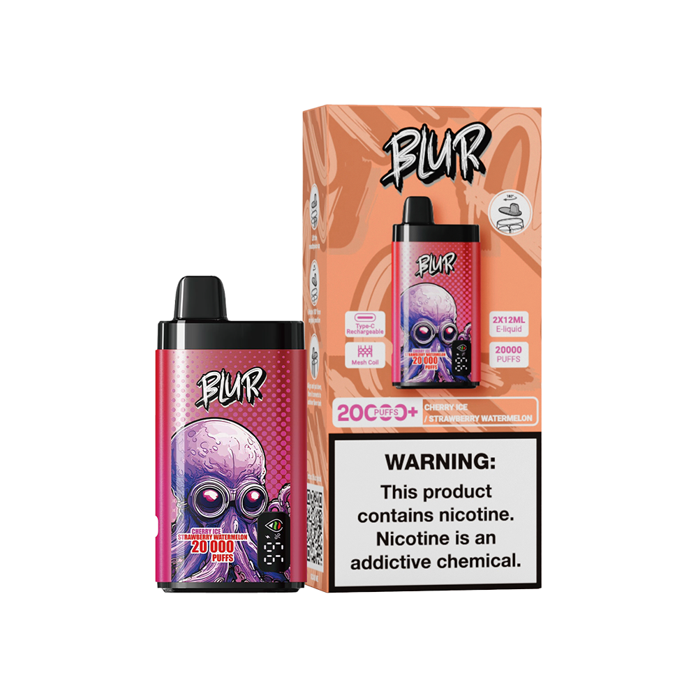 Blur Cherry Ice / Strawberry Watermelon - Disposable Vapes