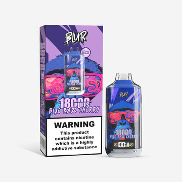 Blur 18,000 Puffs – Blue Razz Cherry