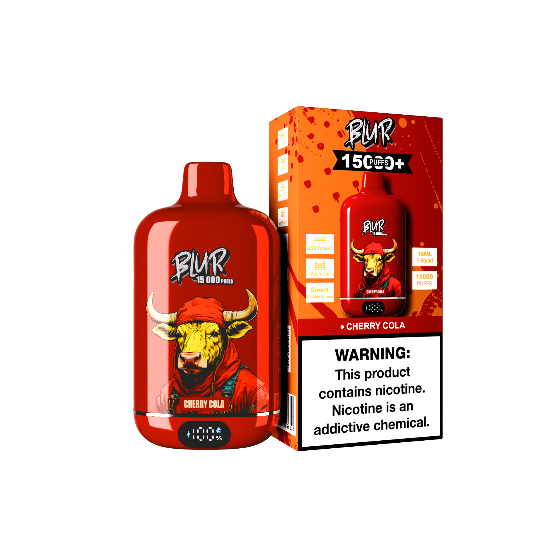 Blur 15K Puffs Cherry Cola