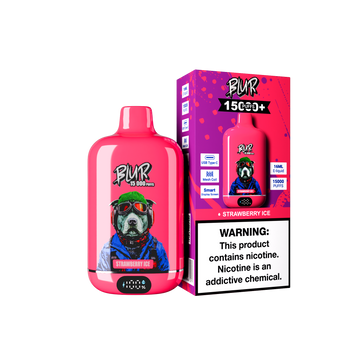 Blur 15K Puffs Strawberry Ice