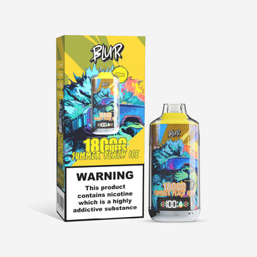 Blur 18,000 Puffs – Summer Peach Ice