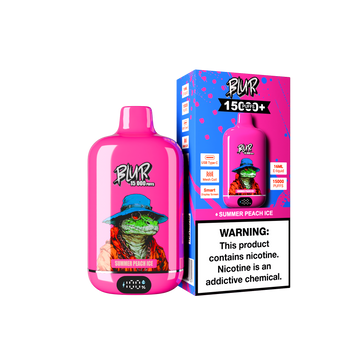 Blur 15K Puffs Summer Peach Ice