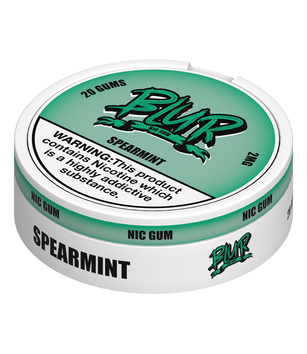 Spearmint Nic Gum