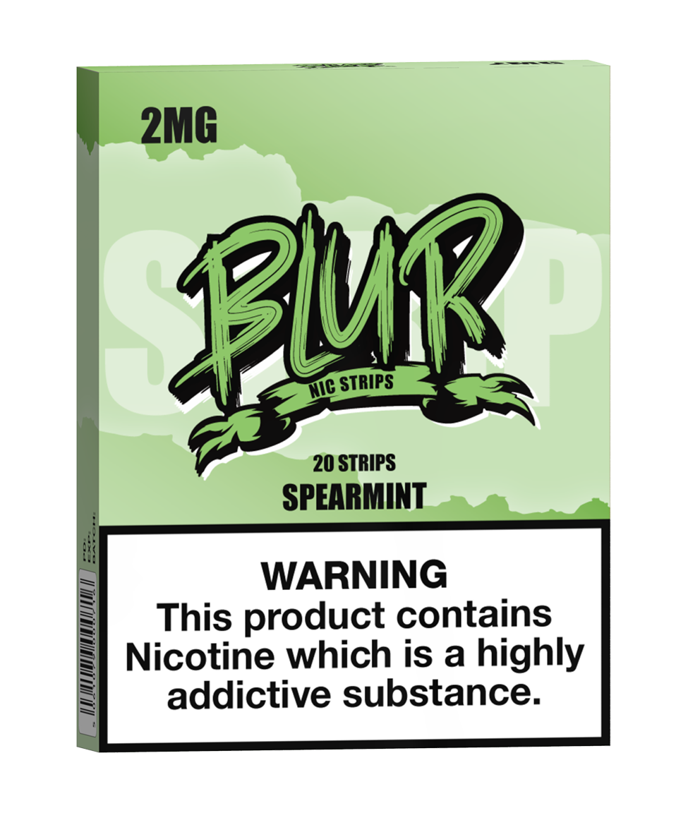 Spearmint Nic Strips